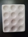 Coorstek Ceramic Porcelain 12-WELL Depression Color Reaction Spot Plate 60427. Fixed Price $22.99.