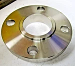 New Ideal 316L Stainless Steel Pipe Flange 2-1/2" I.d. 6" Outside. Fixed Price $89.00.