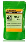 Dabpress 2X4.5" 120 Micron Nylon Filter Bags (40 Pack). Fixed Price $14.95.