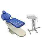 Adec 511 White Chair With Beaverstate 3 Hp Automatic Doctor's Dental Cart S4100. Fixed Price $14830.00.