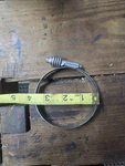 Breeze Constant-torque Stainless Steel Hose Clamp 4IN Diameter Width Silver. Fixed Price $16.50.