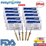 10 Easyinsmile Dental Endodontic Rotary Files X3 Niti Engine No Break 25MM. Fixed Price $116.00.