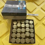 25 Swagelok B-810-C Brass Caps, 1/2" Od Tube. Fixed Price $100.00.