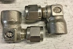 Hoke Gyrolok 3LF2-316 Female Elbow 3/16" Comp X 1/8" Fnpt Fittings (lot Of 2). Fixed Price $14.12.