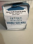 Parafilm PM-999 4" X 250 Ft Laboratory Sealing Double Roll. Fixed Price $34.95.