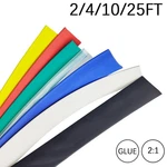 (small Sizes) 2:1 Heat Shrink Tubing Tube Glue Waterproof Dual Wall Wires Wrap. Fixed Price $7.89.