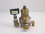 Veriflo Brass Regulator, IR400B250MKG, 3000 Psi W/ Gauge 0-30. Fixed Price $17.50.