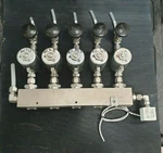 Port Manifold W/ X5 Kip U689019-1351 Solenoid Valves Swagelok SS-IRS4. Fixed Price $557.05.