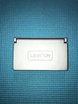 Leviton 6196-FS, Diecast Weatherproof Electrical Box Receptacle Cover, Gray. Nib. Fixed Price $19.95.