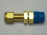 Swagelok Brass Bulkhead Connector, 1/4" Tube, Mnpt, B-400-11-4. Fixed Price $11.89.