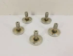 (5) Lds Vacuum KF25 To Quick Coupling 1/8" Tube Flange Fitting Adapter. Fixed Price $135.00.