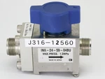 12560 Smc High Purity Stainless Steel Ball Valve INA-24-59-04BU. Fixed Price $141.54.