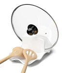 Spoon For Stove Top, Ceramic Pot Lid Holder, Large Rests Kitch.... Fixed Price $37.57.