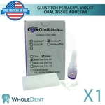 Glustitch Periacryl Violet Oral Regular Viscosity Tissue Adhesive. Fixed Price $325.00.
