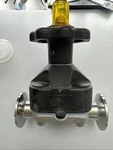 Pure Flo 1-316L-RA20MAX-CWP150 Diaphragm Valve W/ 1" Sanitary Fitting. Fixed Price $95.00.