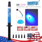 Dentex Dental Temporary Flow Composite Light Cure Filling Resin Blue Shade 2.5G. Fixed Price $12.58.