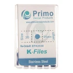 Primo Dental Endodontic Instruments K-files 21/25/31MM #06-40 Per Pack. Fixed Price $5.99.