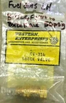 Western CV-31L Check Valve Lh B-size Fuel Gas (acetylene) F-nut 50PSIG Regulator. Fixed Price $15.00.