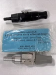 Autoclavable E-vac-u Saliva Valve W/swivel Adaptor #11119 *not For Dental Use. Fixed Price $49.95.