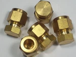 5 Swagelok Brass Cap Fitting, 3/8" Tube, B-600-C. Fixed Price $19.89.