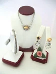 Brighton "melange" Necklace-earring-bracelet Set (MSR$130) Nwt/pouch. Fixed Price $97.00.