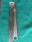 Aesculap FK166R Hohmann Bone Lever, Curved, 240 Mm (9-1/2), Sharp. Fixed Price $30.00.