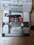 Ham-let H6800SSL1/4 Ball Valve 1/4-INCH Inline Swagelok Hamlet. Fixed Price $98.00.