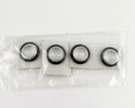 Lot Of (4) Key High Vacuum Seal Centering Ring, 1" Od, Nw P/n: KSCR-1525. Fixed Price $59.99.