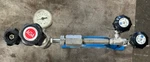 Aga Compresssed Gas Regulator Model Sgl 160 3000 Psig With Manifold. Fixed Price $125.00.