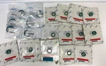 Alfa Laval 210162 & 210009 End Caps, 316L Stainless Steel Lot Of 19 (8785)W. Fixed Price $156.75.