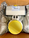 Tru-flo BFY-316L-MT MT26.DA.F05-F07.CH17 With 4" 2-WAY Butterfly Valve Ss Italy. Fixed Price $1300.00.