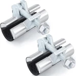 Two-piece Half-inch Pipe Repair Clamp, Single-bolt Stainless Steel. Fixed Price $20.99.