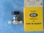 Hoke 1221A, 1/4 Tube Ss Needle Valve. Fixed Price $17.80.