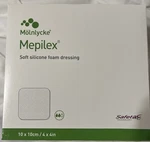 Molnlycke Mepilex 294199 Soft Silicone Foam Dressing 10X10 Cm / 4X4. Fixed Price $38.99.
