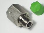 1- Cajon Swagelok Stainless Steel Adapter, 3/4" Fnpt X 1/2" Iso, SS-12-RA-8-RP. Fixed Price $24.89.