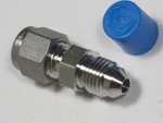 Swagelok Stainless Steel Union, 1/4" Od Tube X Flare, SS-400-6-4AN. Fixed Price $13.89.