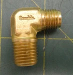 Swagelok B-400-2-4 Brass 90 Elbow 1/4" Tube X Male Npt Fitting Missing Nut. Fixed Price $13.99.