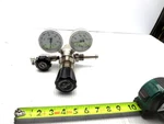 Air Products E12-W-C445B Cga Pressure Regulator In Max 3000PSI Out 50PSI Used. Fixed Price $60.00.