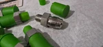 9 Swagelok SS-4-VCR-1-2 316 Face Seal Fitting. Fixed Price $70.00.
