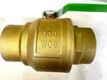 Matco Norca Lead Free 4'' Cxc Brass Ball Valve Full Port 600 Wog 759C11LF. Fixed Price $195.00.
