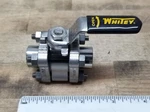 Whitey SS-62TF4 Ball Valve Stainless 1/4NPT CF3M Swagelok. Fixed Price $74.99.