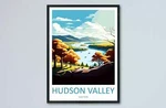 Hudson Valley Travel Print Wall Art Hanging Home Cor. Fixed Price $127.01.