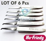 Lot Of 6X Hu Friedy Dental Direct Bond Bracket Holder Tweezers 678-212. Fixed Price $110.00.