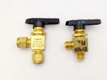 Two Swagelok B-42S4-A 2500 Psi High Pressure Brass Valves Angle Pattern Ball. Fixed Price $60.76.