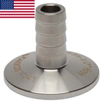 KF-25 NW-25 1/2" Hose Barb Adapter Vacuum Fitting SS304 Loco Science!!. Fixed Price $13.99.