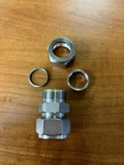 Steel Compression Fitting 12MM Tube Od Straight Double-ferrule A-lok Parker. Fixed Price $19.99.