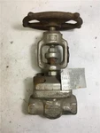 Velan 1/2" Gate Valve F316 Aa Steel Ml 600-ASA 800-API Item No. 5935-M-115FA. Fixed Price $83.62.