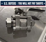 Swagelok Stainless Steel 3-PIECE Series Ball Valve SS-65TS16-JL 000116044. Fixed Price $316.23.