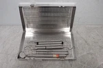 Lot Of 7 Hu-friedy Dental Instruments EXS236 SPR1/26 W/ Ims Cassette 8"X4.5". Fixed Price $142.20.