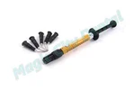 Flowable Light Cure Dental Composite Resin Gm. Syringe A2. Fixed Price $12.90.